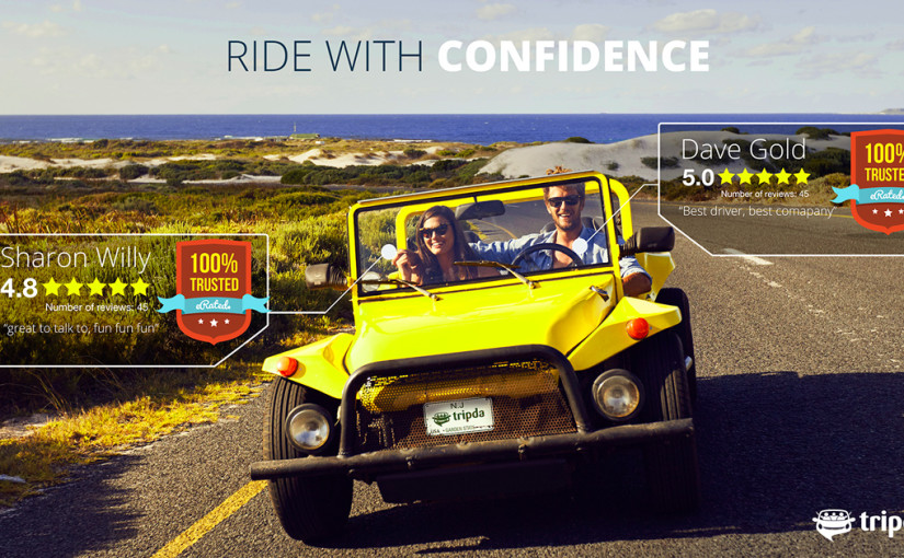 Tripda & eRated Global Partner to Certify Trust for Ride Sharing
